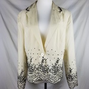 Oscar de la Renta 12 Blazer Vintage Jacket